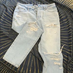 A&F Jean; Ames Slim Boyfriend